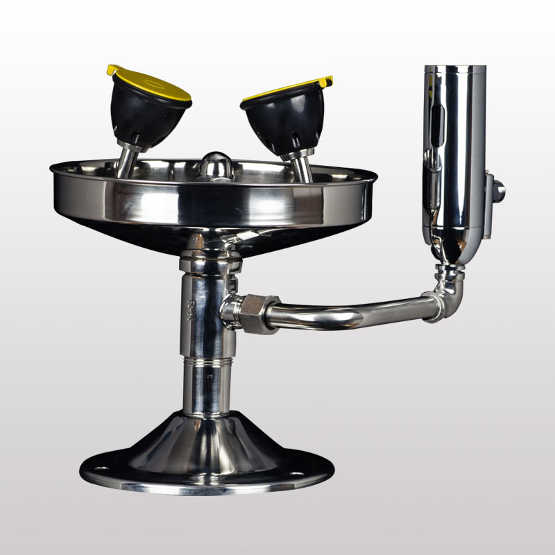 304不銹鋼臺式自動感應洗眼器BH38-1009 304不銹鋼臺式自動感應洗眼器BH38-1009