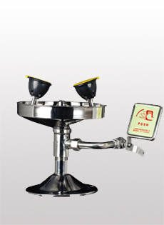 304不銹鋼臺式洗眼器BH35-1009 304不銹鋼臺式洗眼器BH35-1009